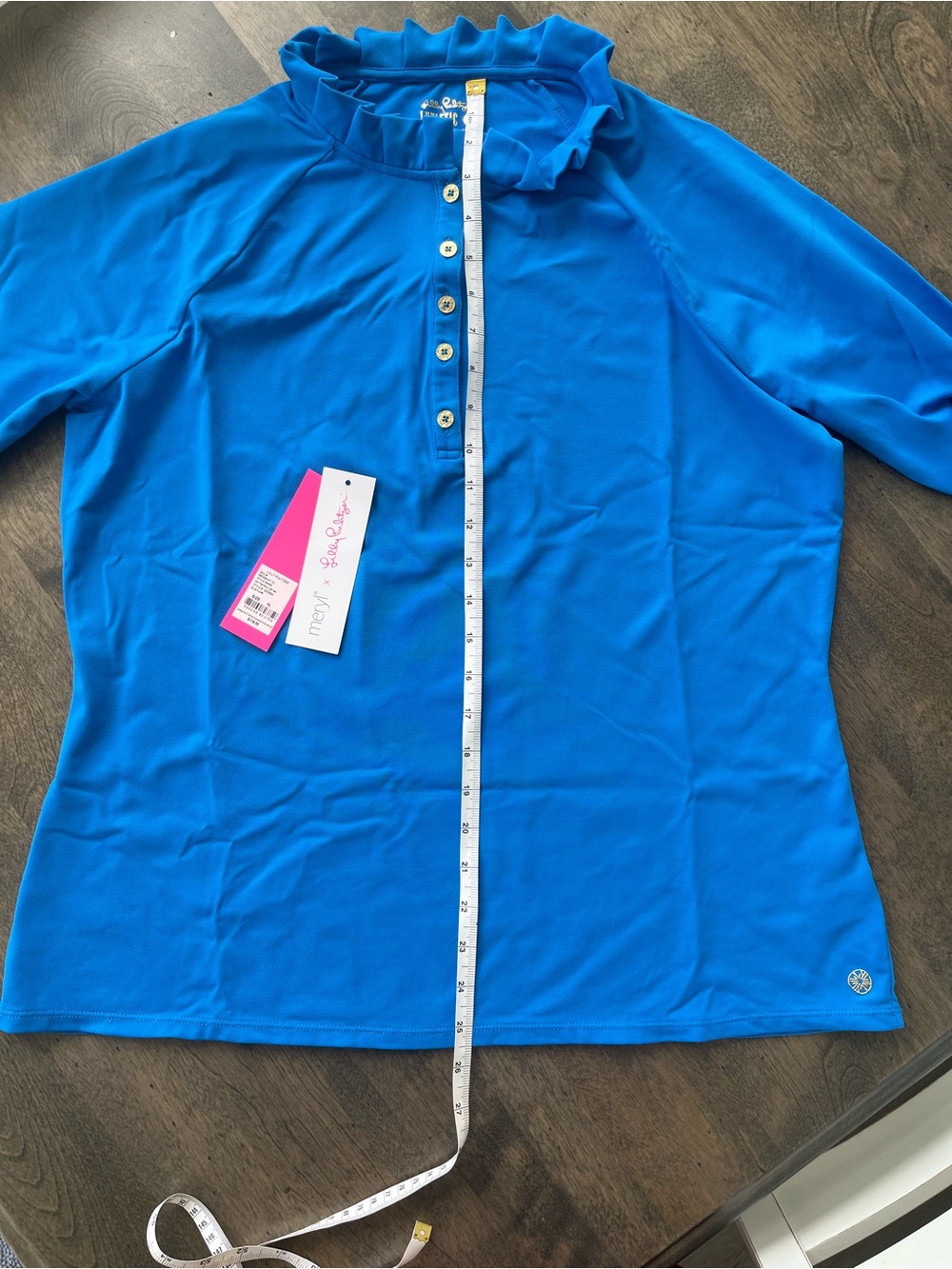 Lilly Pulitzer Luxletic Hutton Polo - Picture 6 of 7